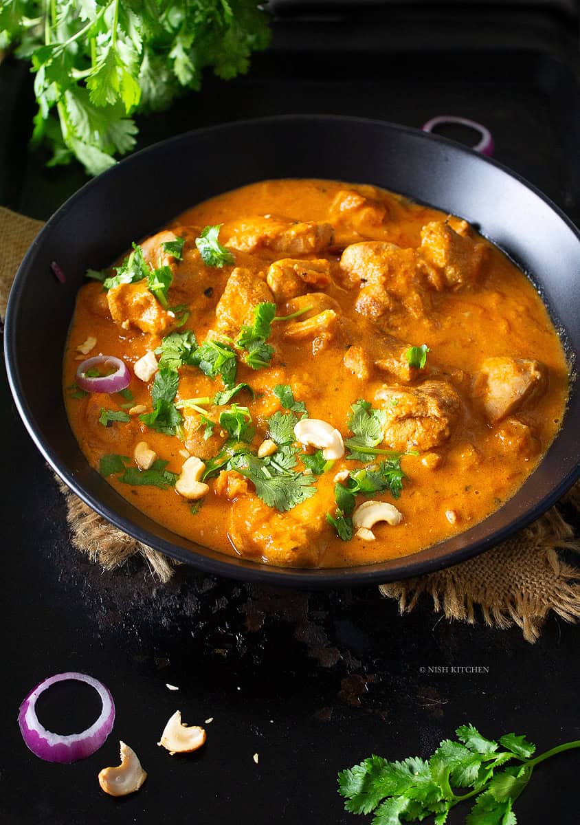 restaurant style chicken lababdar recipe