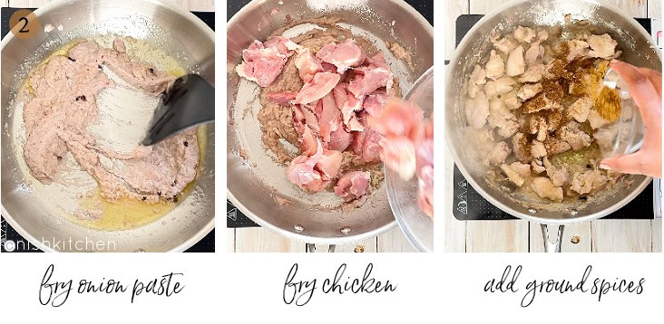 how to make malai chicken step 2