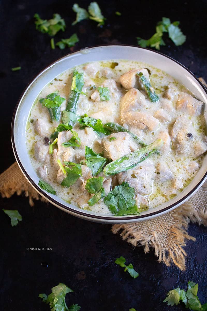 restaurant style malai chicken recipe