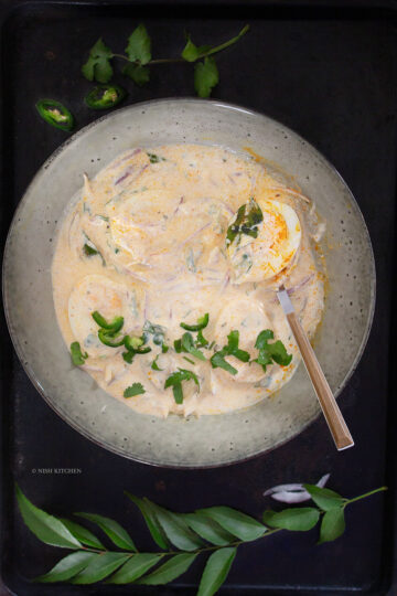 5 minute curried eggs with yogurt recipe video
