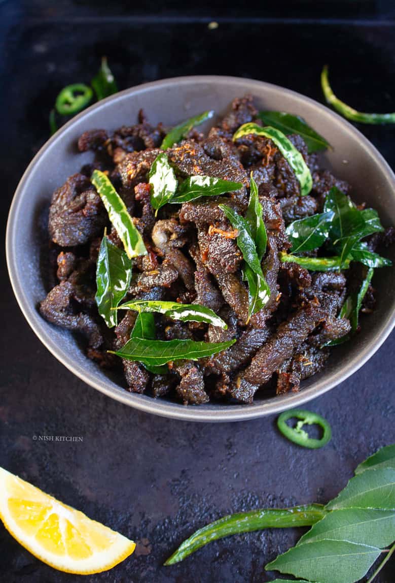 how to make beef dry fry