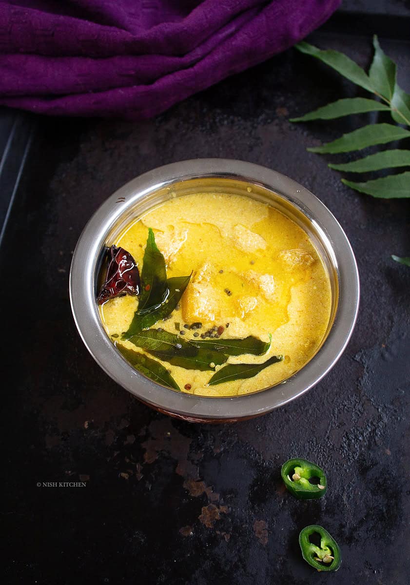 Mambazha pulissery recipe