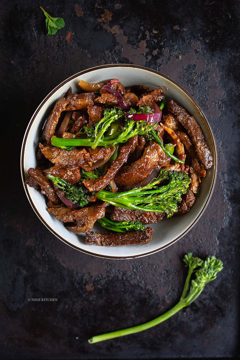 oyster sauce beef