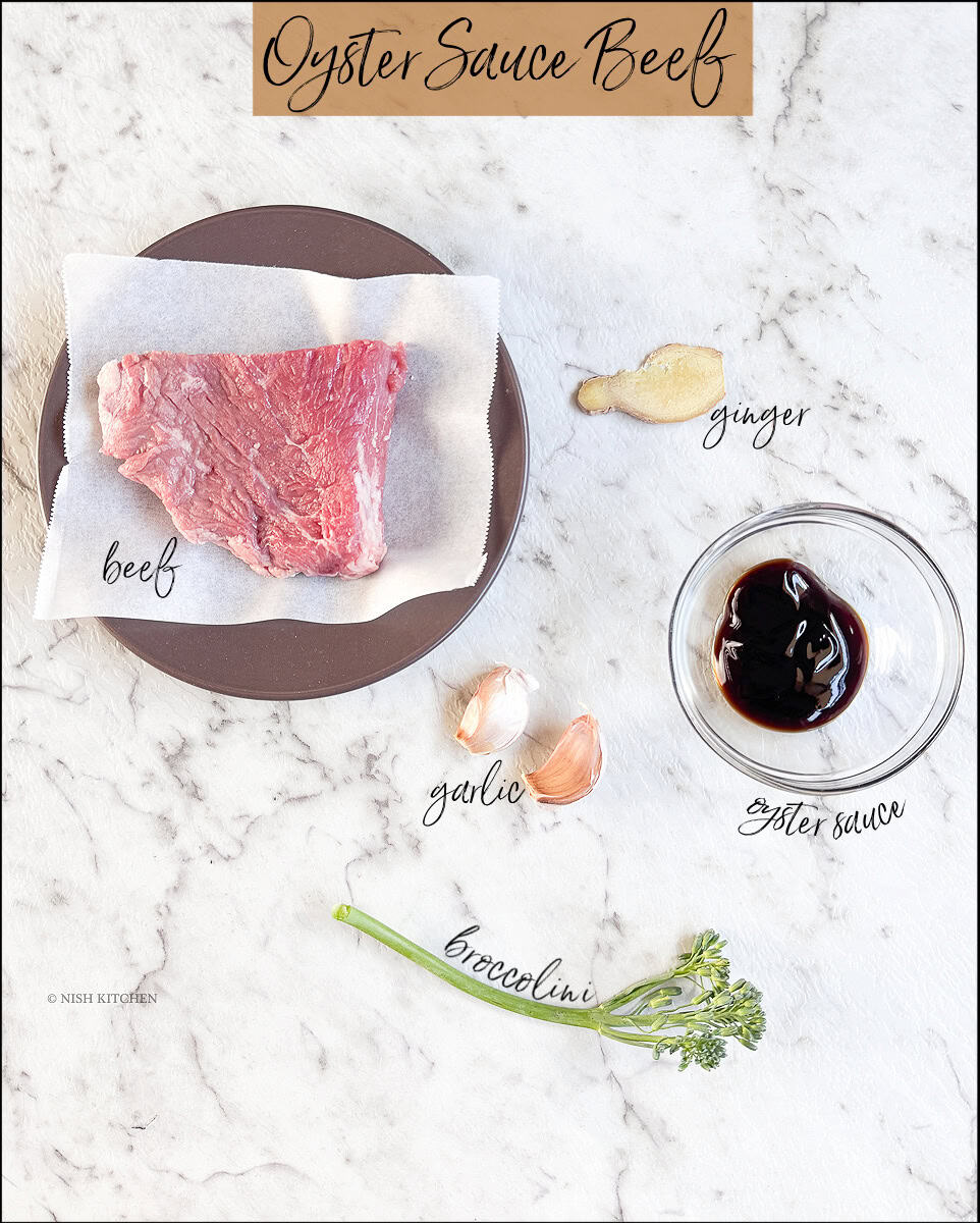 oyster sauce beef ingredients