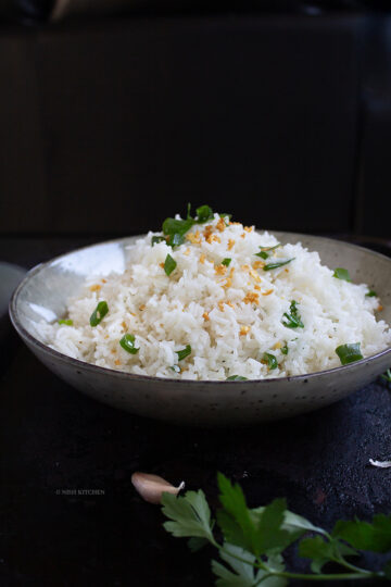Filipino garlic fried rice or sinangag recipe