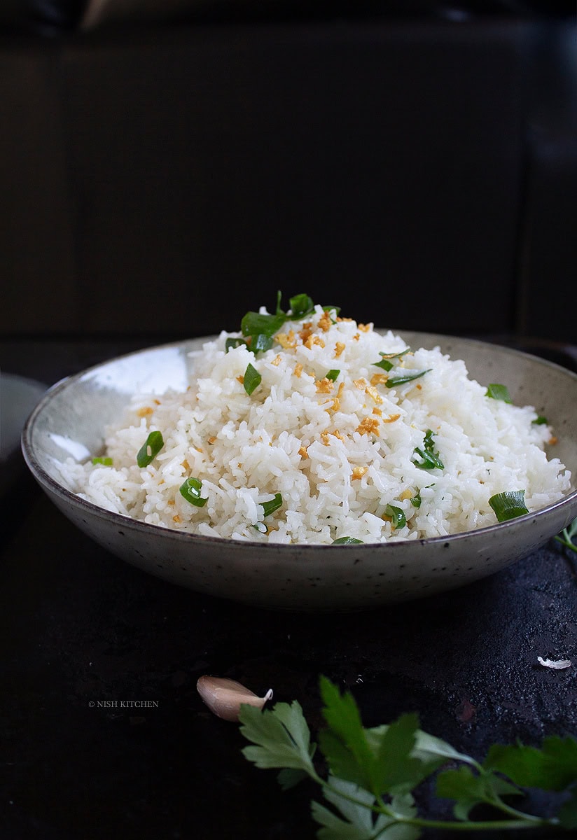 Filipino garlic fried rice or sinangag recipe