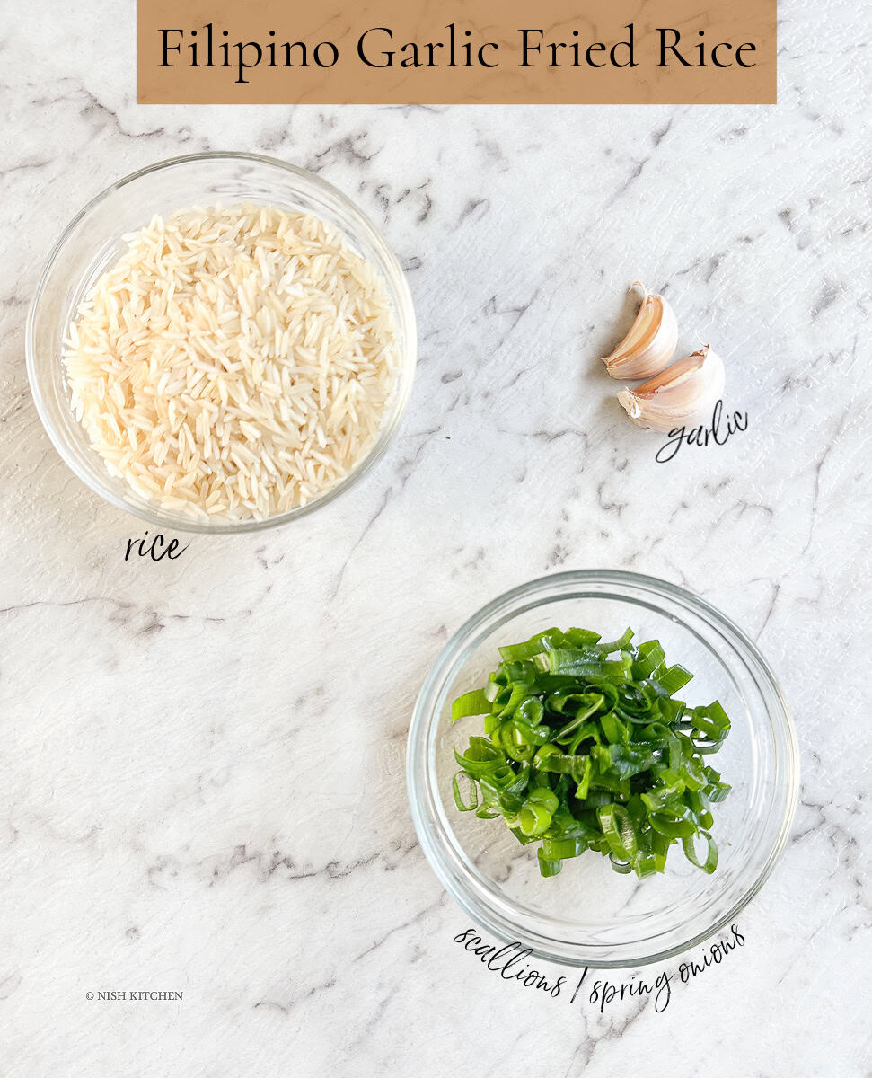Filipino garlic fried rice recipe video