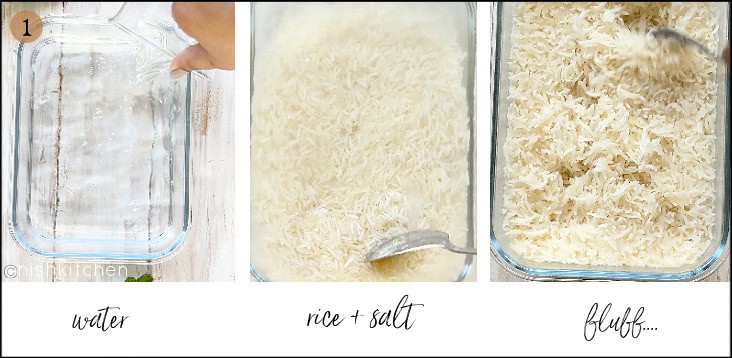how to cook rice in the microwave