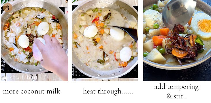 how to make Indian egg stew 3