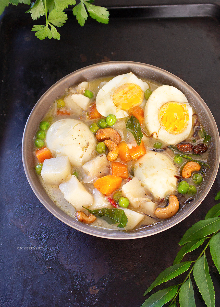 Indian egg stew recipe