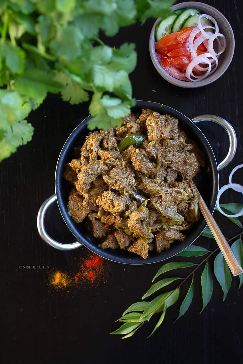 Kerala beef roast recipe video