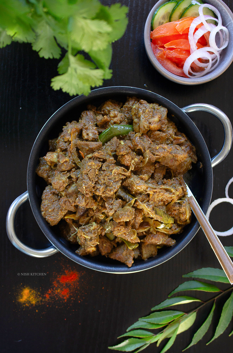 Kerala beef roast