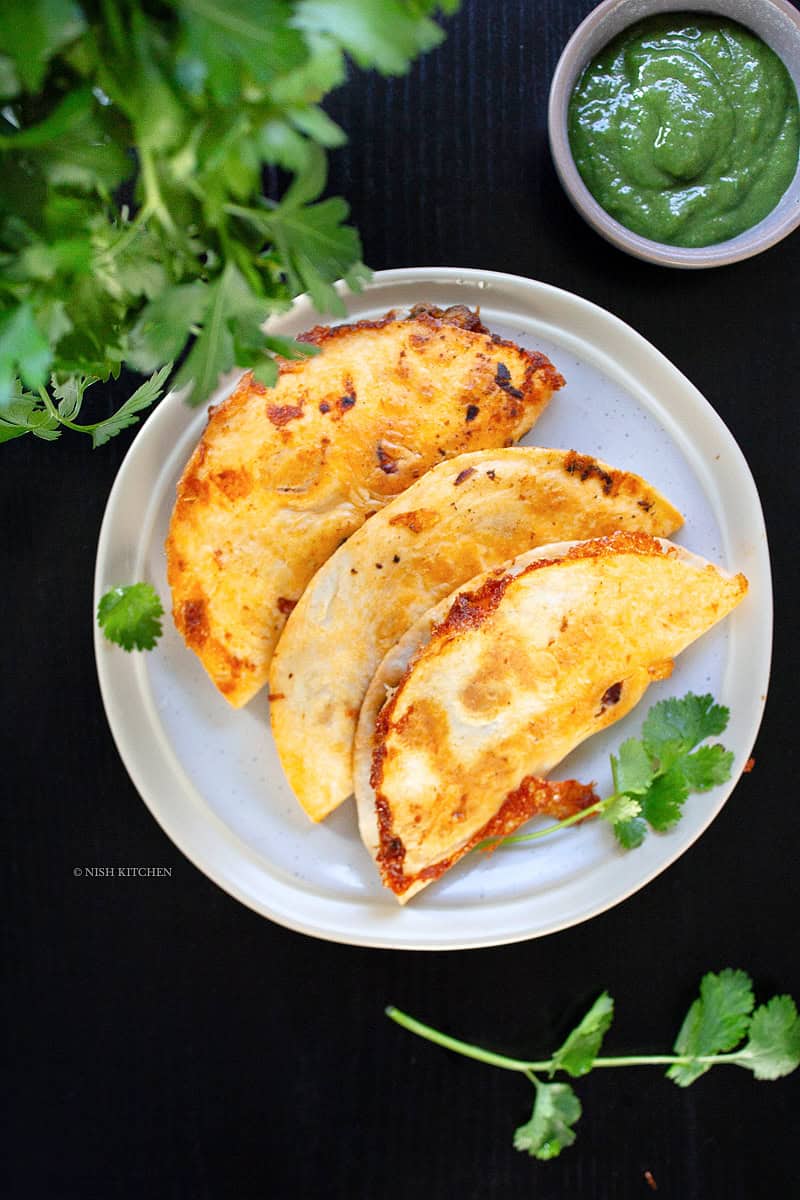 crispy butter chicken tacos recipe
