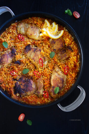 one pot jollof chicken and rice video