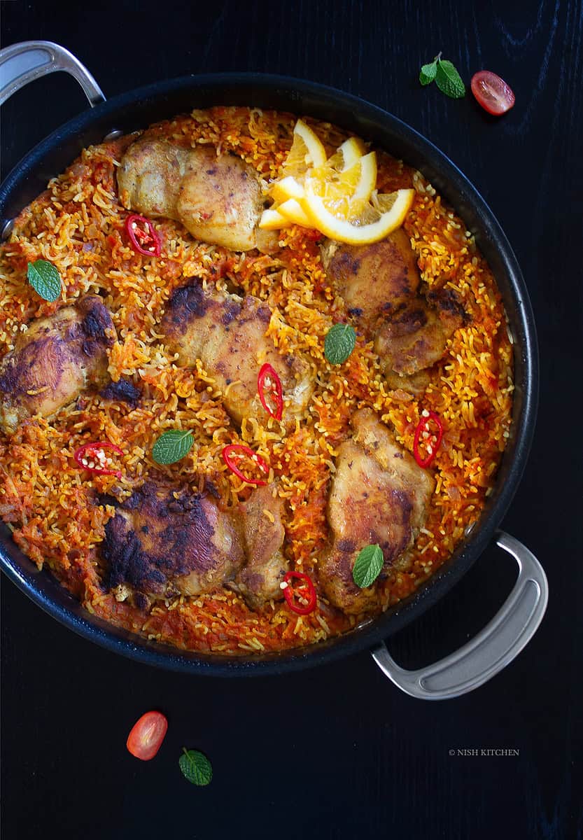 one pot jollof chicken and rice video