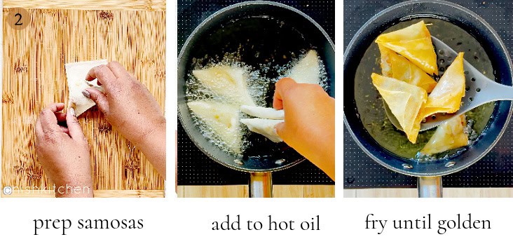 how to make spicy pumpkin samosa step 2