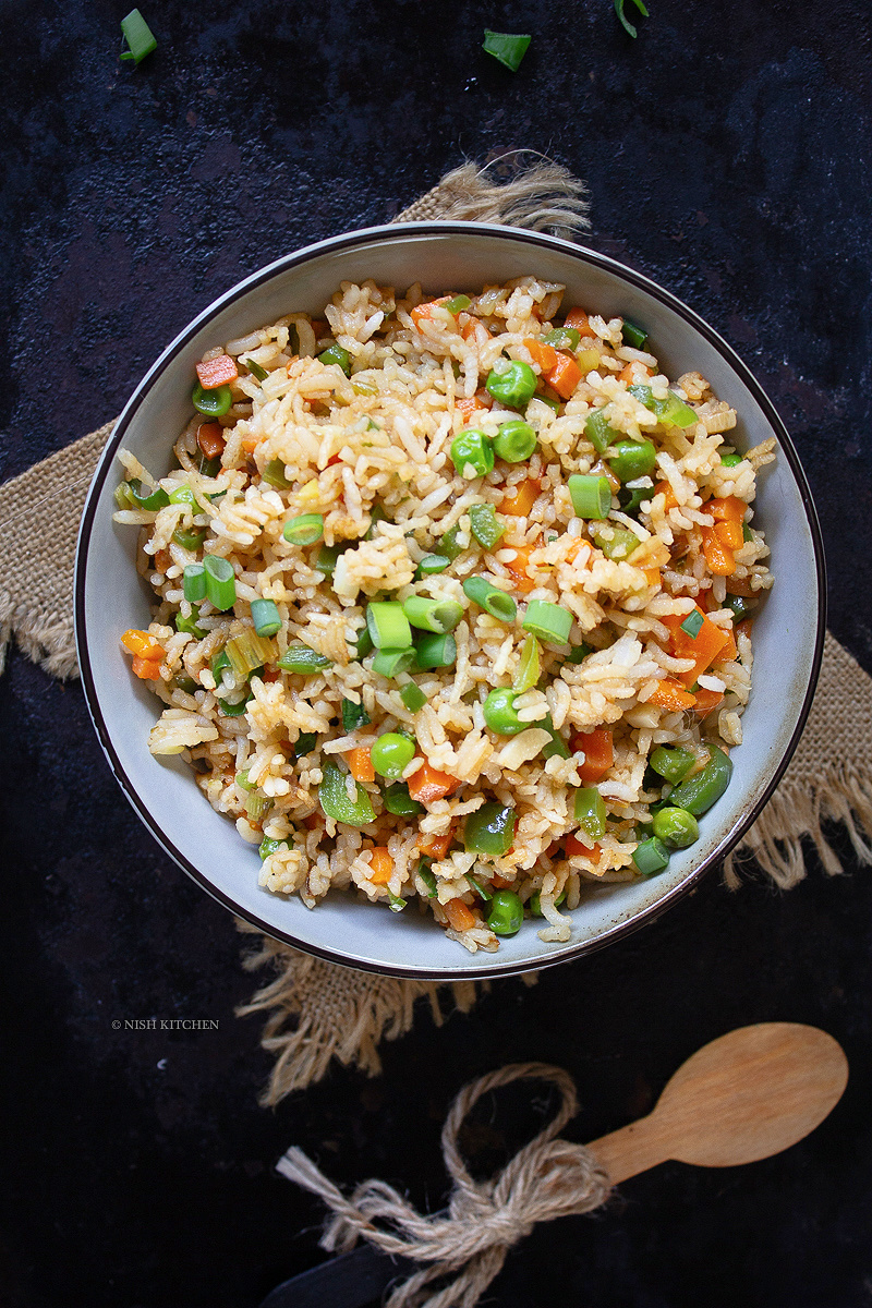 restaurant style Chinese fried rice 3