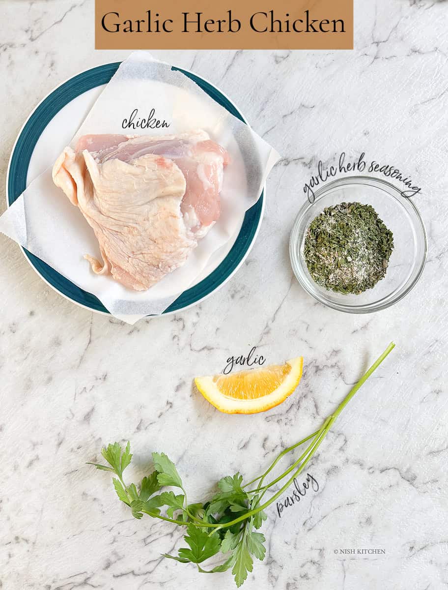 garlic herb chicken ingredients