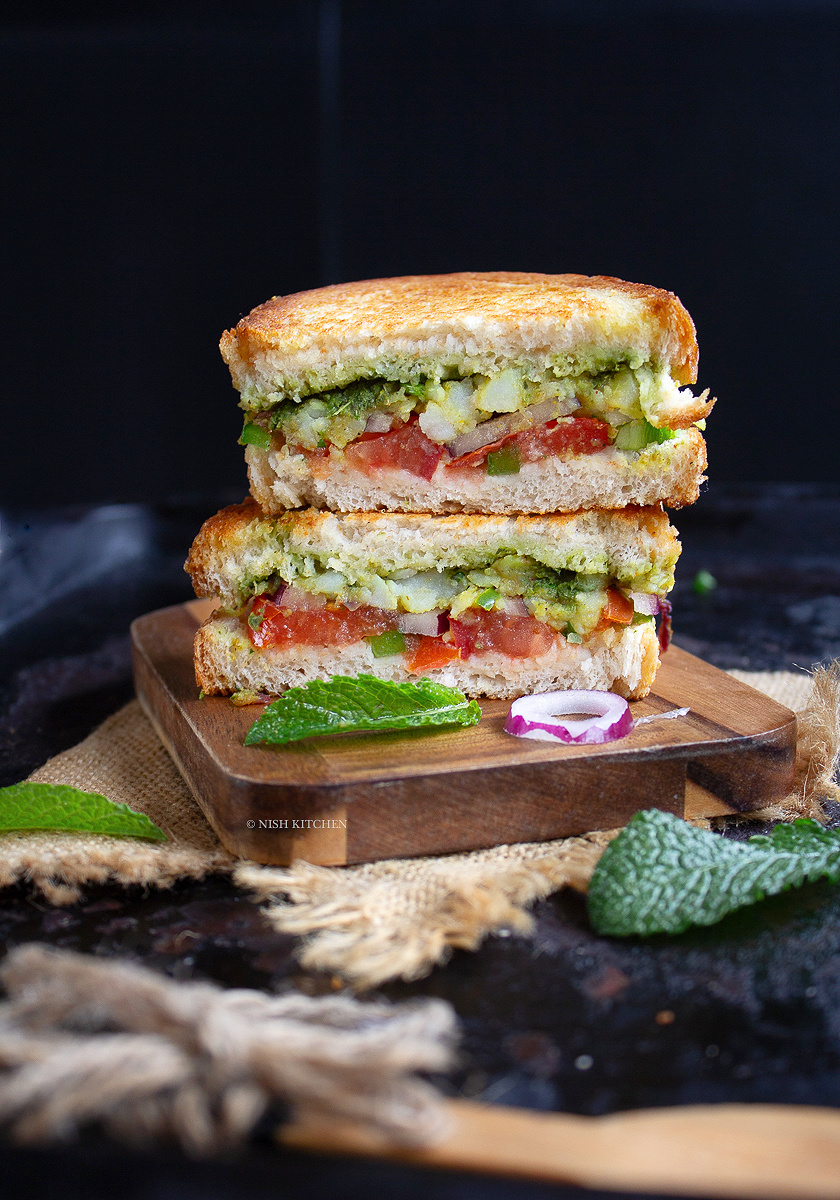 masala sandwich recipe video