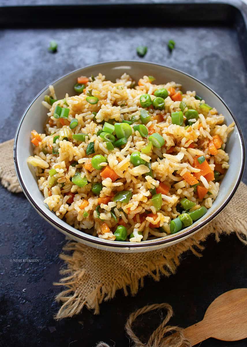 how to make restaurant style Chinese fried rice at home 2