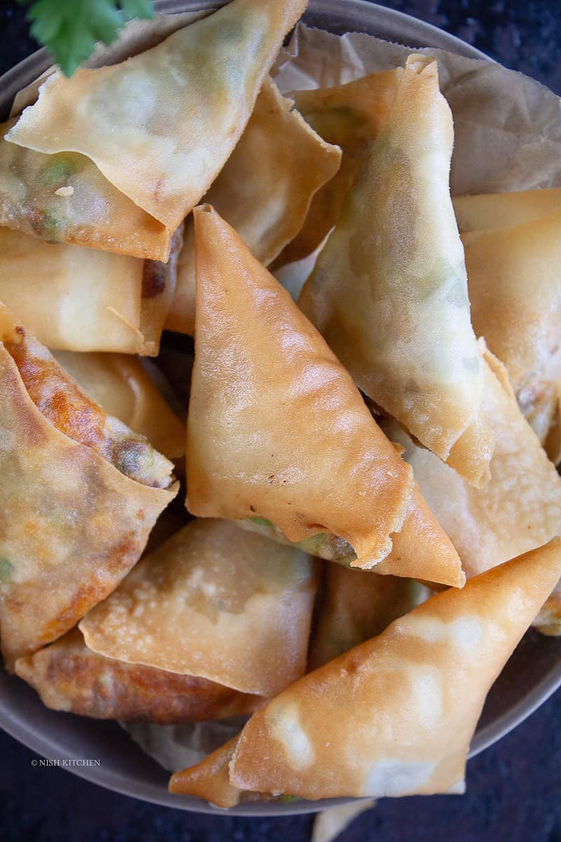 spicy pumpkin samosa recipe video